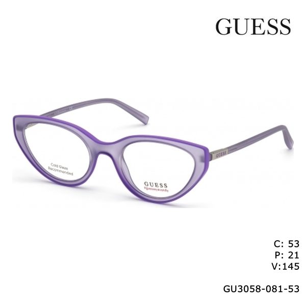 GUESS Optical Shiny Violet/