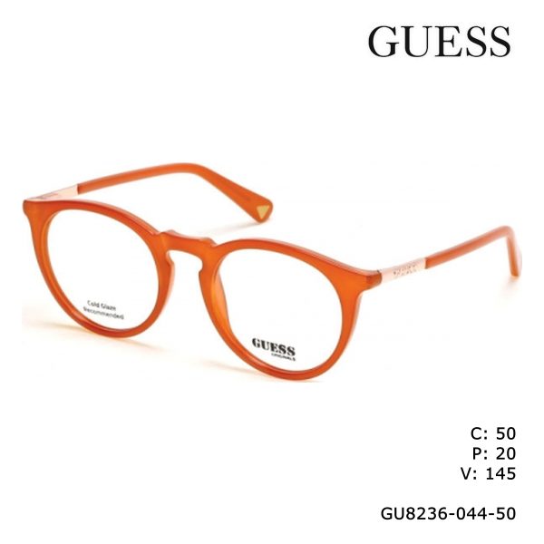 GUESS Optical Orange/Other/