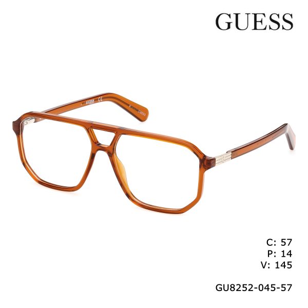 GUESS Optical Shiny Light Brown/