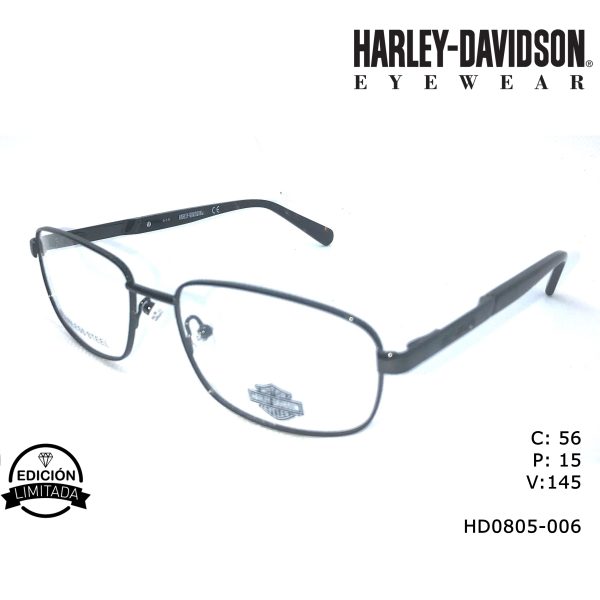 HARLEY DAVIDSON Optical Shiny Dark Nickeltin/