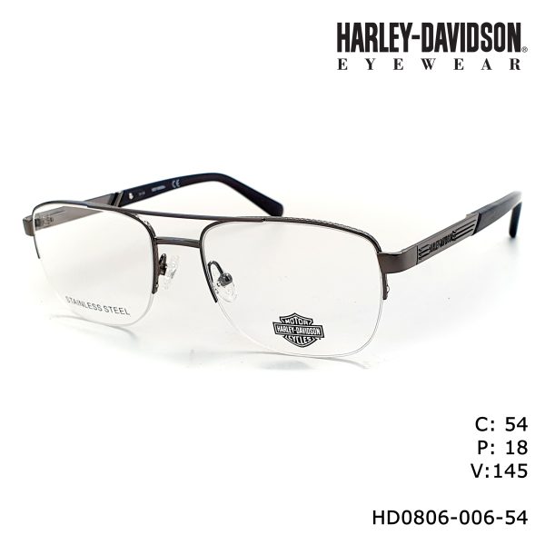 HARLEY DAVIDSON Optical Shiny Dark Nickeltin/