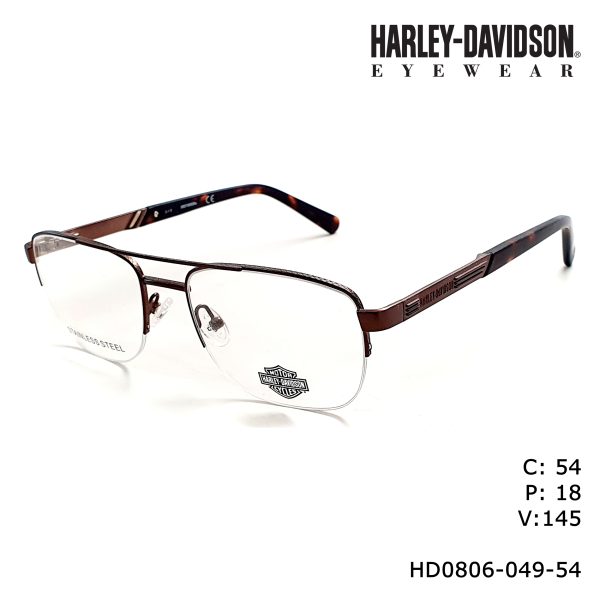 HARLEY DAVIDSON Optical Matte Dark Brown/