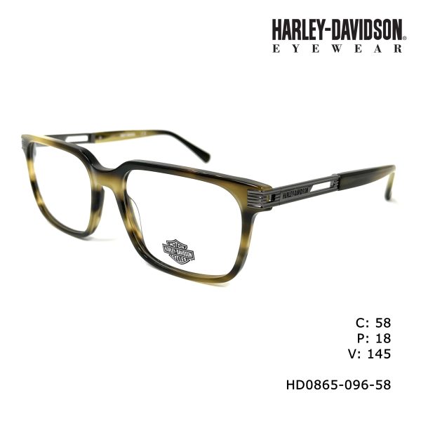 HARLEY DAVIDSON Optical Shiny Dark Green/SQUARE