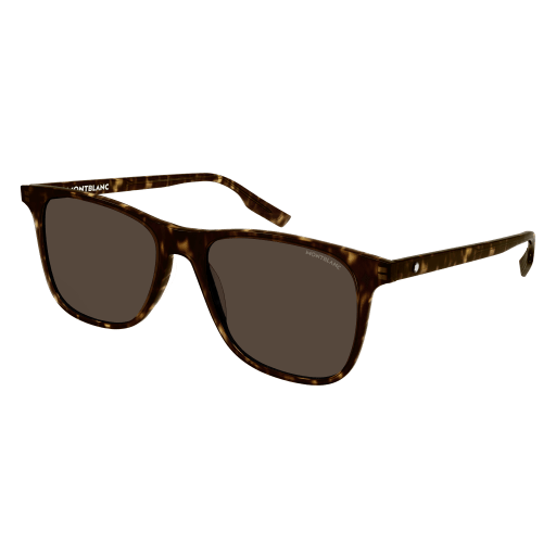 MONTBLANC Sunglasses Havana Havana Brown/