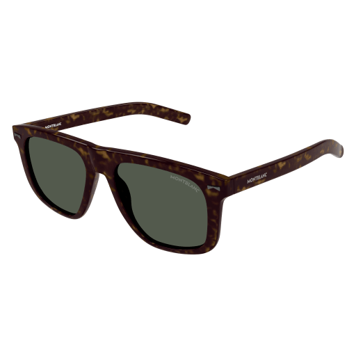 MONTBLANC Sunglasses Havana Havana Green/