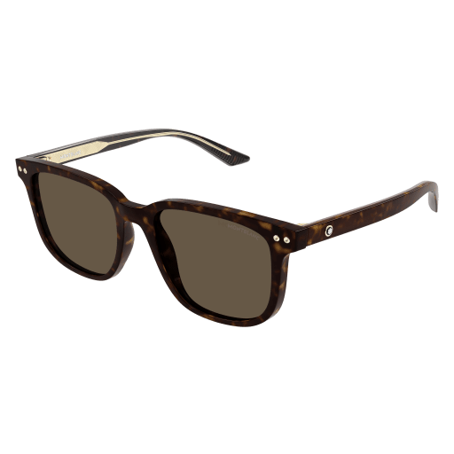 MONTBLANC Sunglasses Havana Havana Brown/