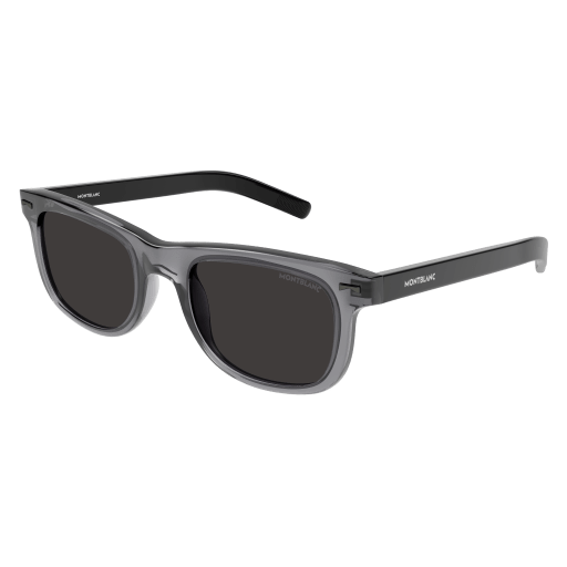 MONTBLANC Sunglasses Grey Black Smoke/