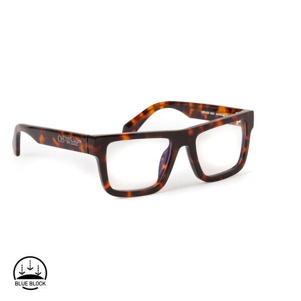 OFF-WHITE OPTICAL STYLE 25 HAVANA /BLUE