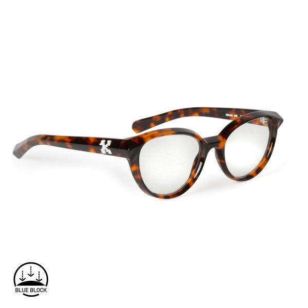 OFF-WHITE OPTICAL STYLE 26 HAVANA /BLUE