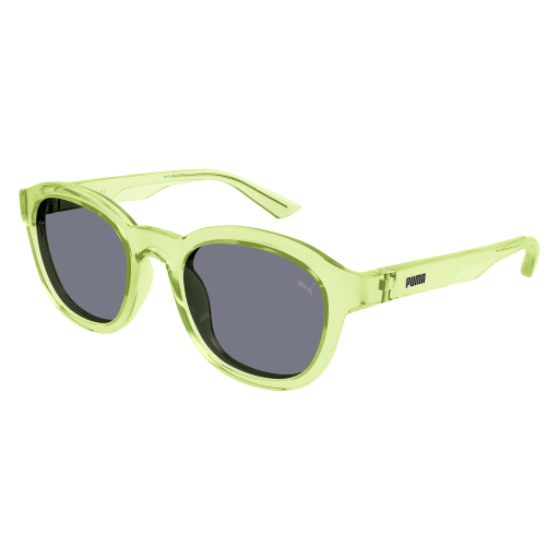 PUMA Sunglasses Green Green Grey/