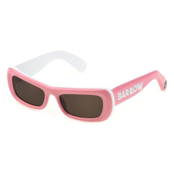BARROW Sunglasses White+Pink Top/