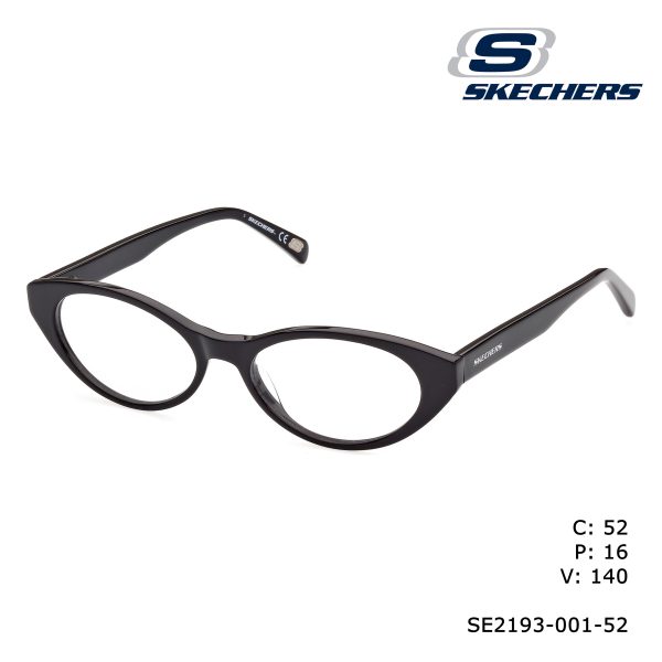 SKECHERS Optical Shiny Black/