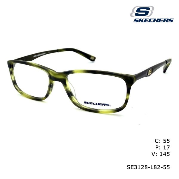 SKECHERS Optical Shiny Blue/