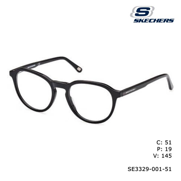 SKECHERS Optical Shiny Black/