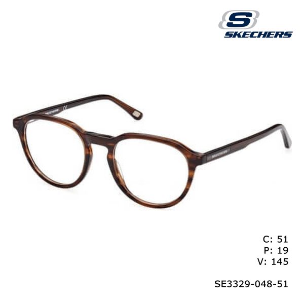 SKECHERS Optical Shiny Dark Brown/
