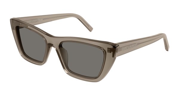 SAINT LAURENT SUNGLASSES BROWN