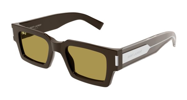 SAINT LAURENT SUNGLASSES BROWN