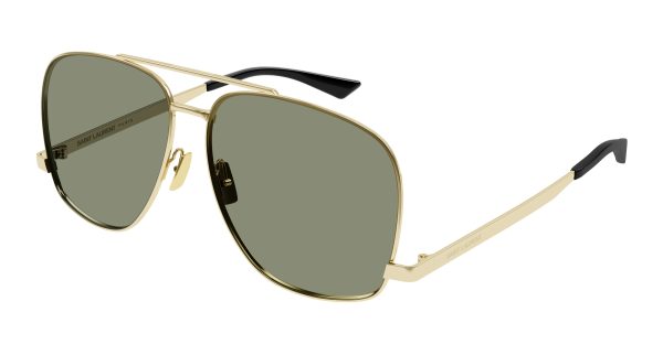 SAINT LAURENT SUNGLASSES GOLD