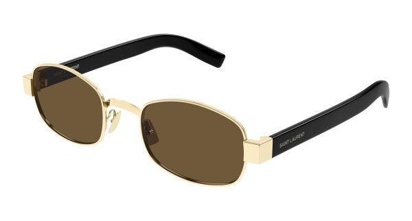 SAINT LAURENT SUNGLASSES GOLD