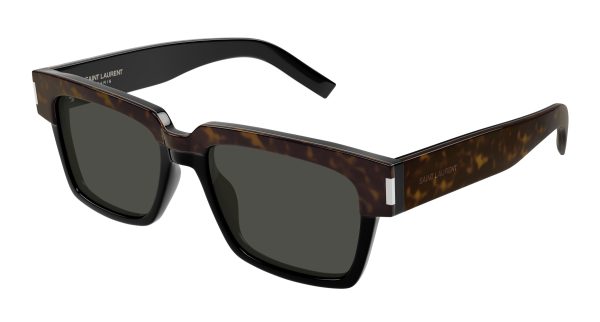 SAINT LAURENT Sunglasses Havana Havana Grey/