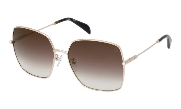 TOUS Sunglasses Shiny Total Rose Gold/