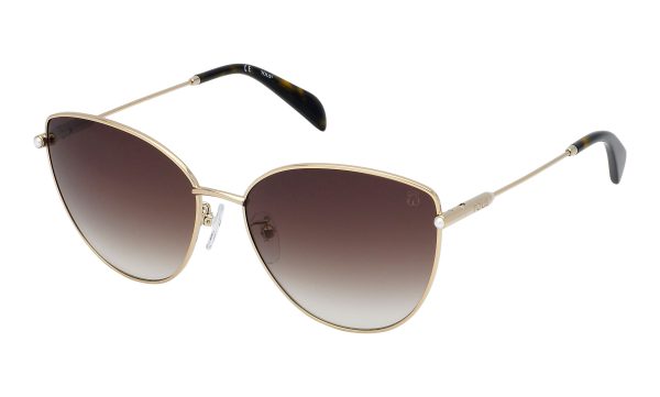 TOUS Sunglasses Shiny Total Rose Gold/