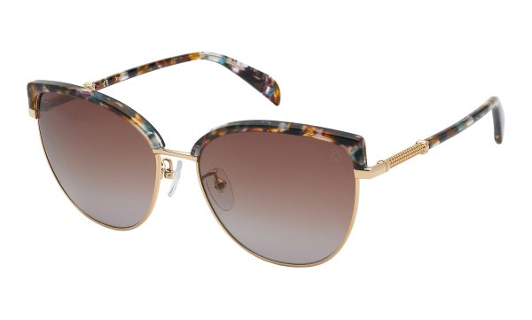 TOUS Sunglasses Shiny Total Rose Gold/