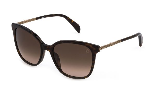 TOUS Sunglasses Shiny Dark Havana/