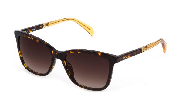 TOUS Sunglasses Shiny Dark Havana/