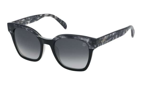 TOUS Sunglasses Black Top+White/