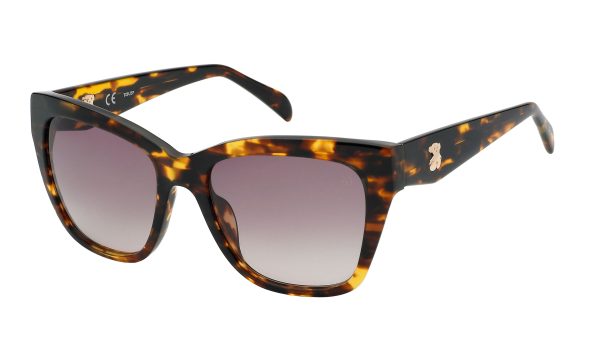 TOUS Sunglasses Shiny Brown/Yellow Havana/