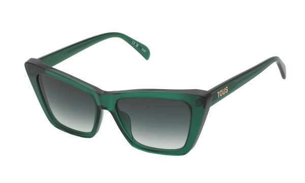 TOUS Sunglasses Shiny Transp.Green/