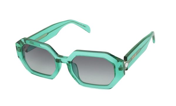 TOUS Sunglasses Shiny Transp.Green/GRADIENT