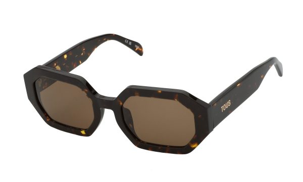 TOUS Sunglasses Shiny Dark Havana/