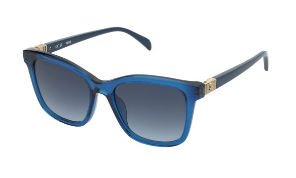 TOUS Sunglasses Shiny Transp.Blue/GRADIENT