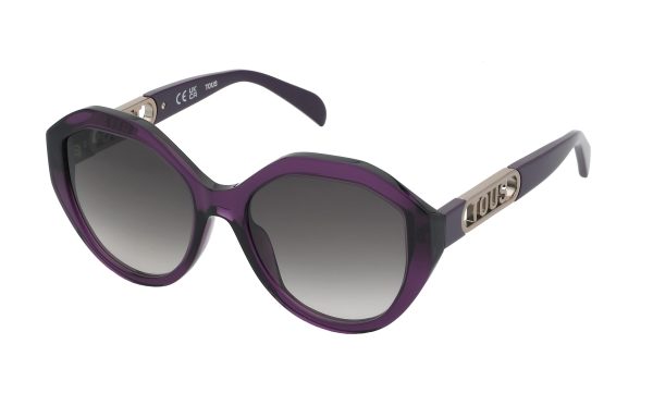 TOUS Sunglasses Shiny Transp.Violet/GRADIENT