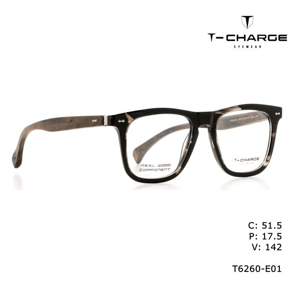 T-CHARGE Optical Grey Stripe/