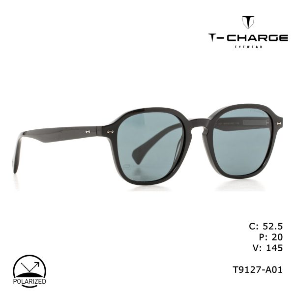 T-CHARGE Sunglasses Black/Polarized