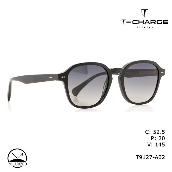 T-CHARGE Sunglasses Black/Polarized