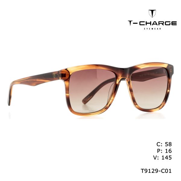 T-CHARGE Sunglasses Havana Brown 3492-2542, Laes/Polarized