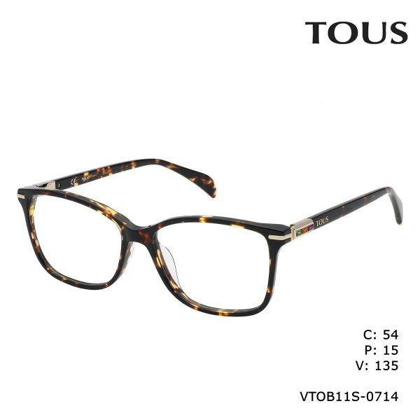 TOUS Optical Shiny Dark Havana/