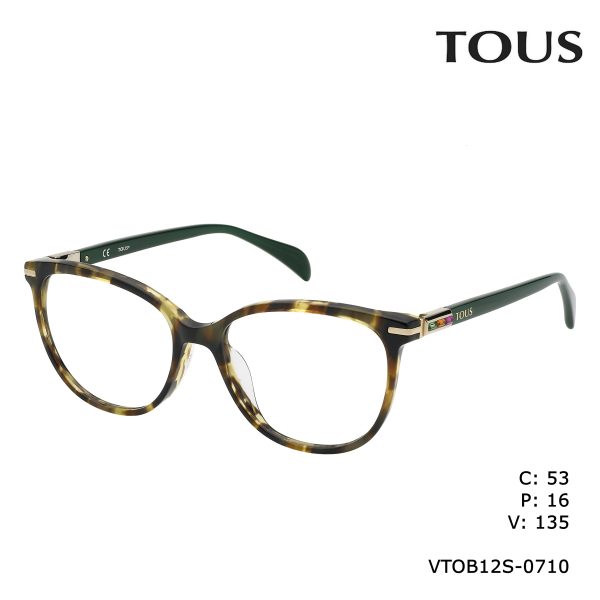 TOUS Optical Shiny Brown Havana/