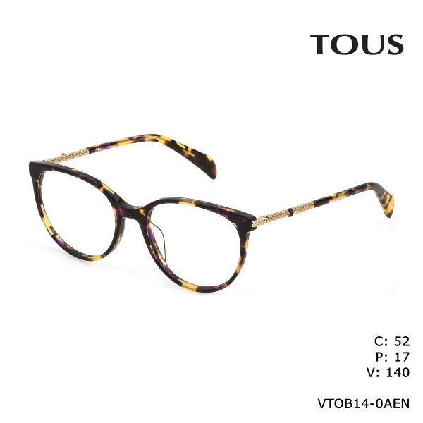 TOUS Optical Shiny Violet/Havana/