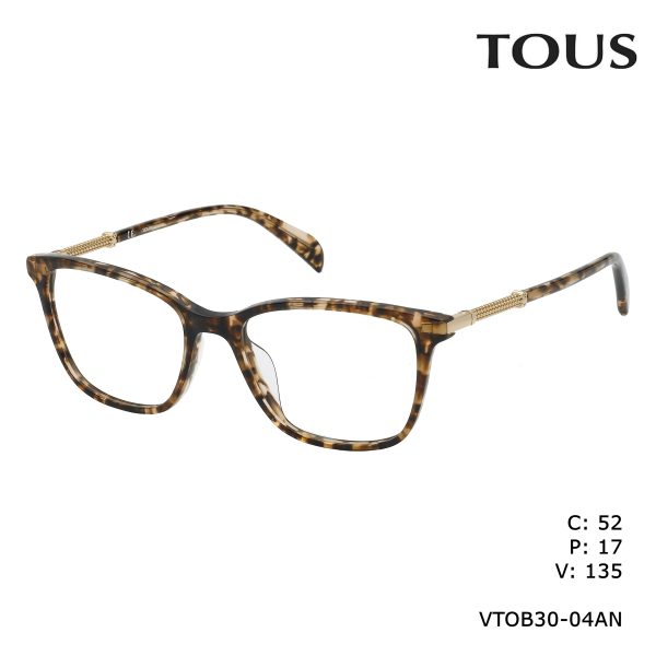 TOUS Optical Shiny Transp.Brown Havana/