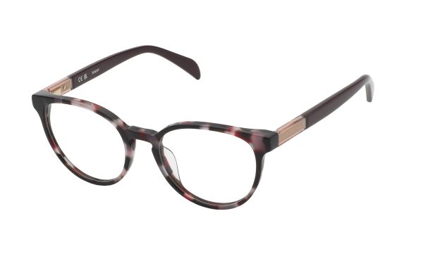 TOUS Optical Shiny Pink/Brown Vintage Havan/