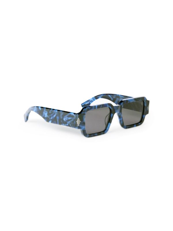 MARCELO BURLON Sunglasses Maiten Havana Blue Dark Grey/