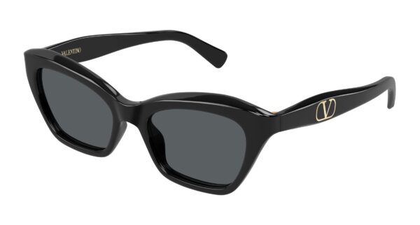 VALENTINO Sunglasses Black Black Grey/