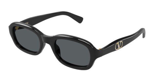 VALENTINO Sunglasses Black Black Grey/