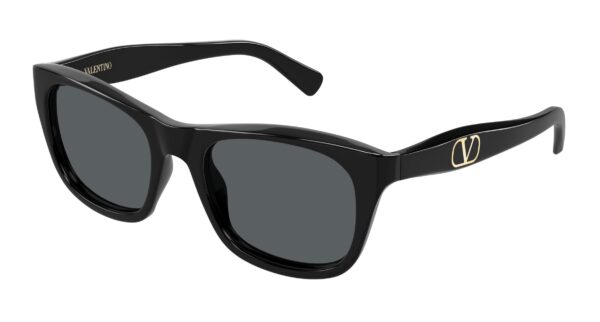 VALENTINO Sunglasses Black Black Grey/